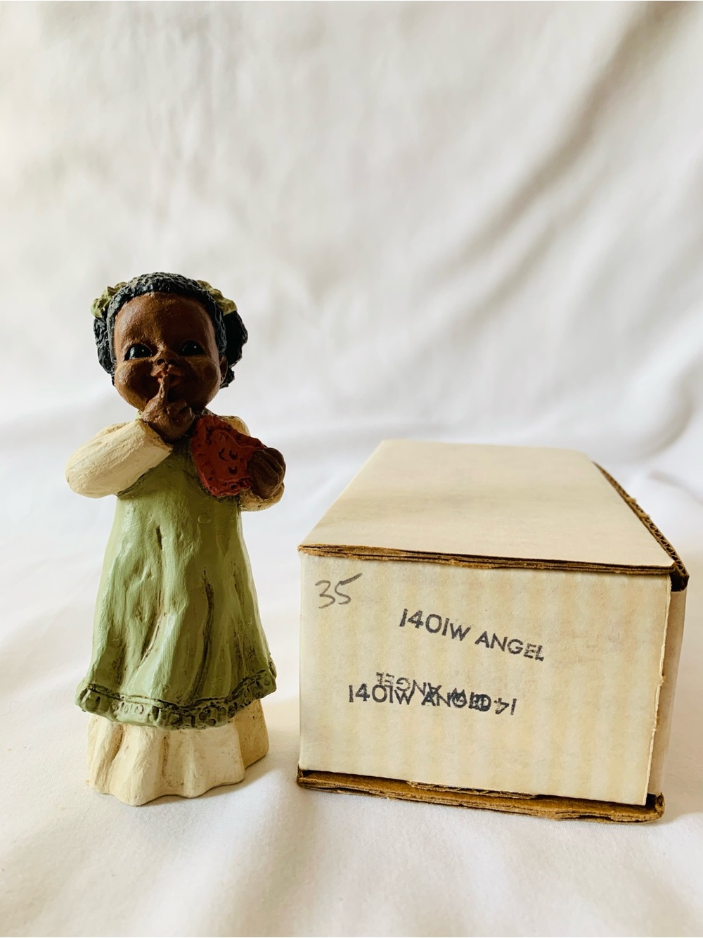 1990 Martha Holcombe ANGEL #35 All God’s Children 4.75” Collectible